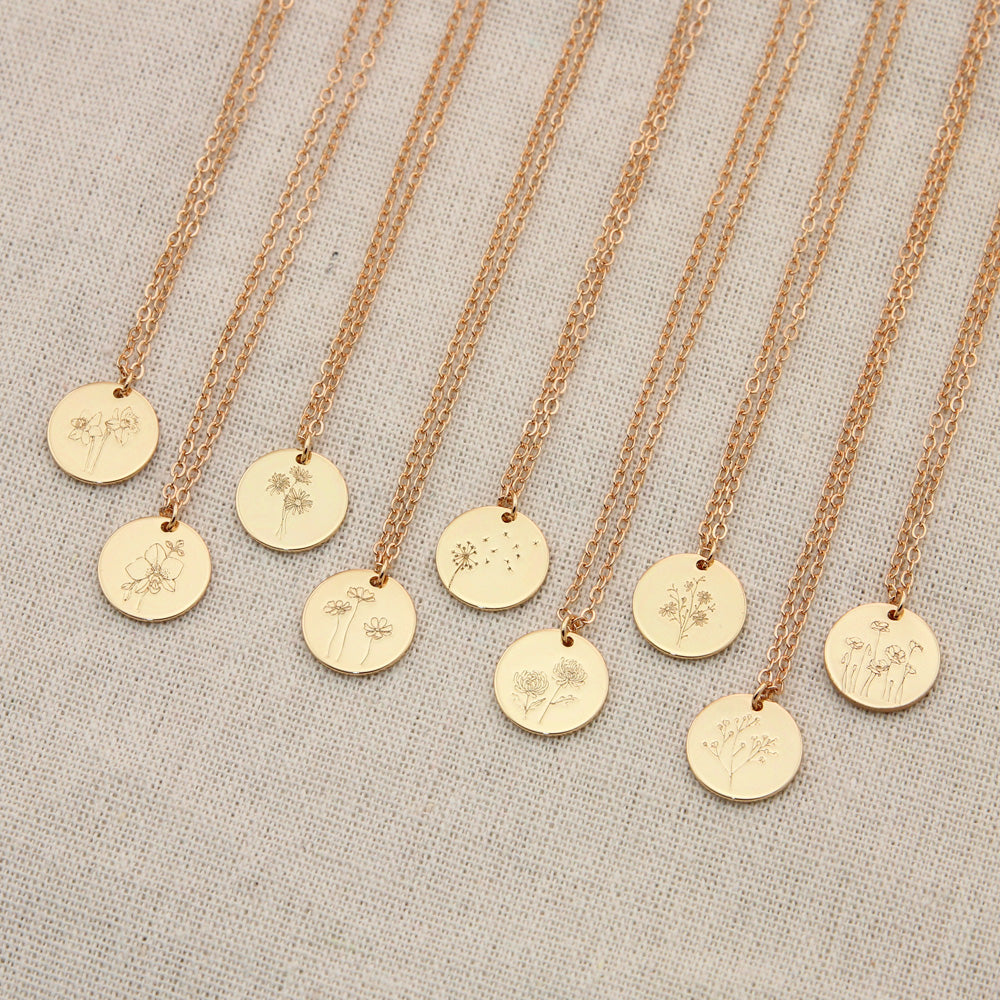 Dainty Floral Inspired Pendant Jewelry | Flora Collection | Budget2Beauty