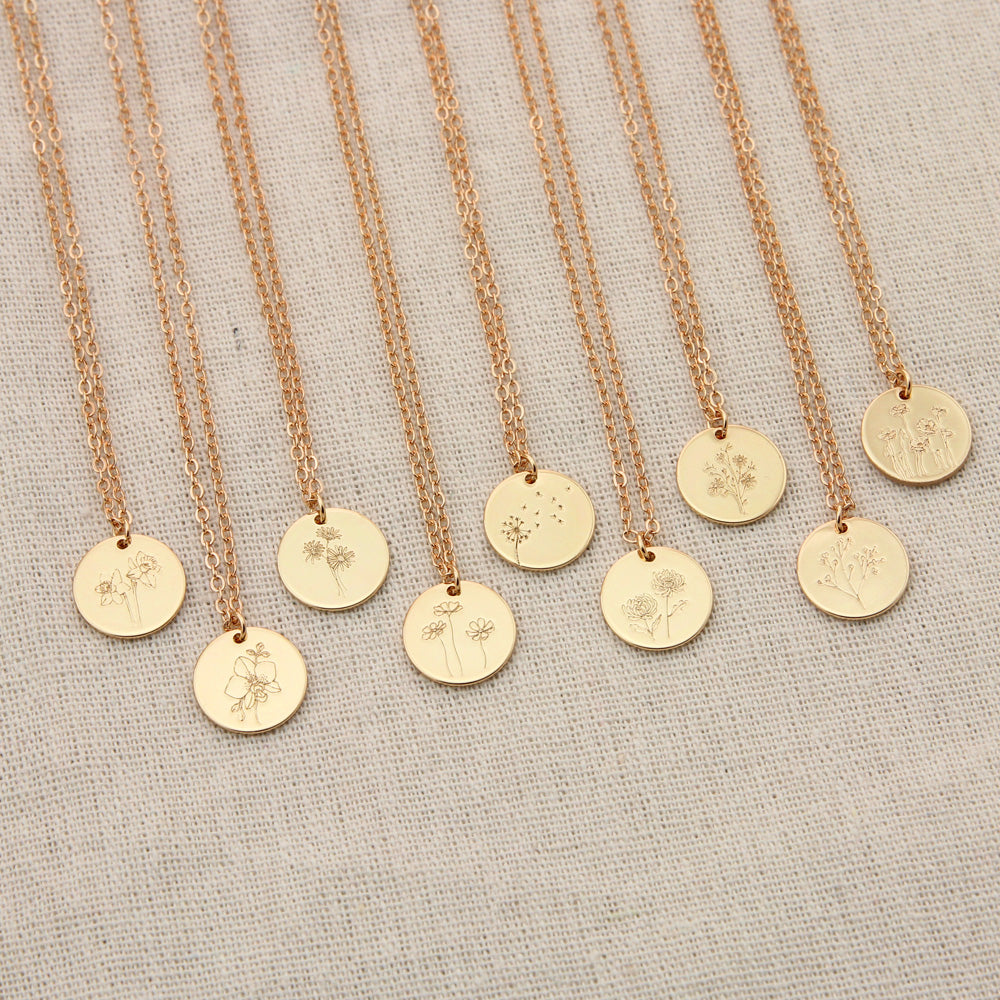 Dainty Floral Inspired Pendant Jewelry | Flora Collection | Budget2Beauty