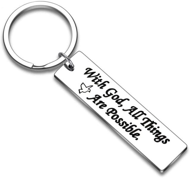 Inspirational Christian Keychain | Budget2Beauty