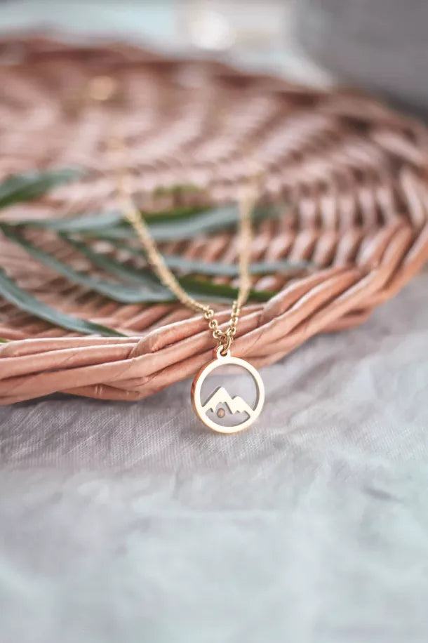 Dainty Real Mustard Seed Faith Can Move Mountains Stainless Steel Christian Pendant Jewelry Necklace | Budget2Beauty