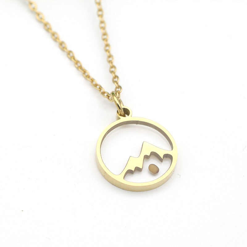 Dainty Real Mustard Seed Faith Can Move Mountains Stainless Steel Christian Pendant Jewelry Necklace | Budget2Beauty