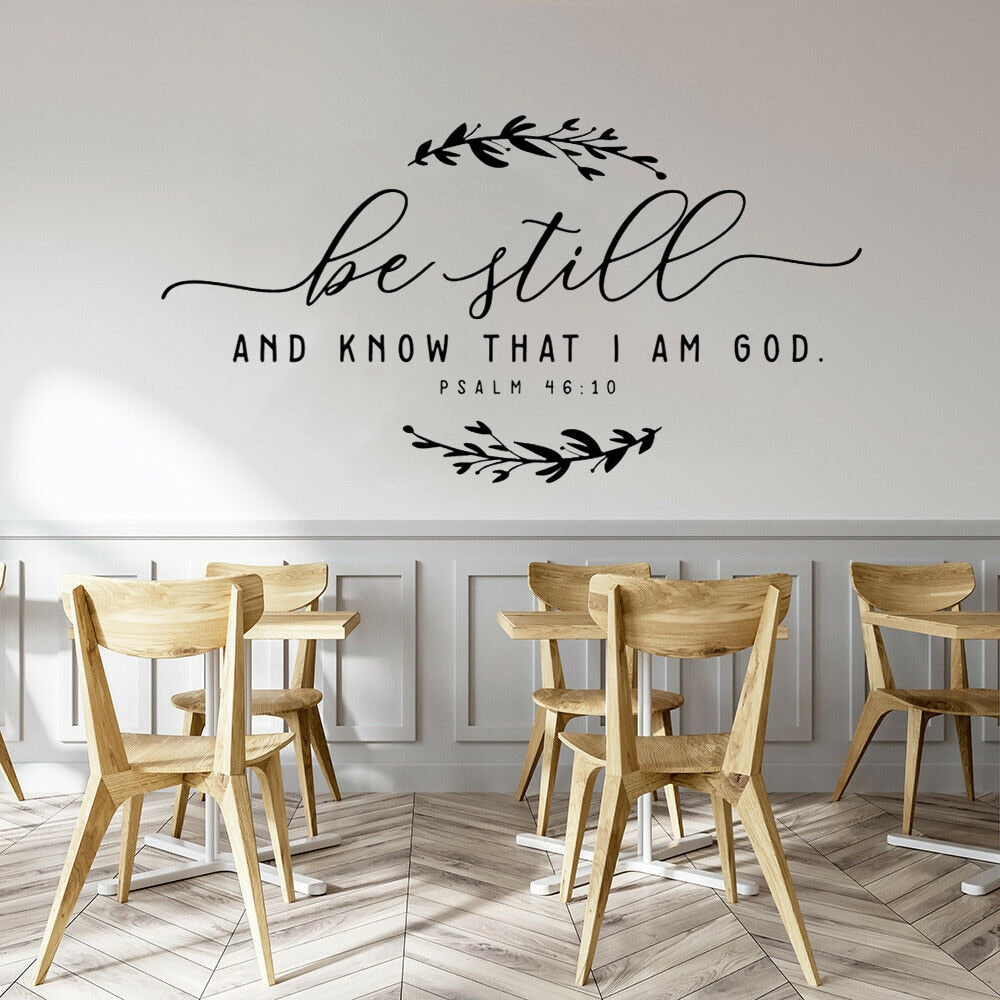Bible Verse Christian Wall Art Home Decal Sticker | Budget2Beauty